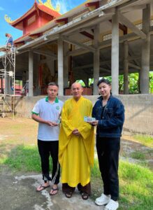 Cúng dường 70 Triệu Đồng xây Chùa