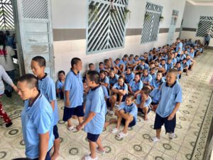 ĐẾN THĂM VÀ HỖ TRỢ 1500 BỆNH NHÂN TẠI TRUNG TÂM ĐIỀU DƯỠNG TÂM THẦN TÂN ĐỊNH