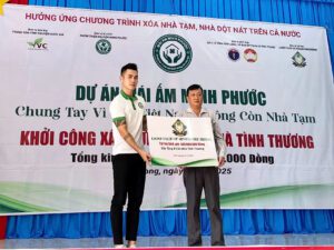 Khởi Công Xây Tặng 8 Căn Nhà Tình Thương Với Kinh Phí 400.000.000 VNĐ